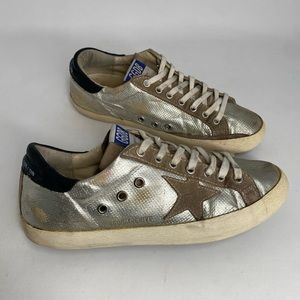 Golden Goose leather archive sneakers size 39/9